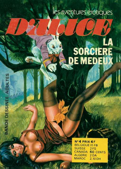 Scan de la Couverture Les Aventures Erotiques d'Alice n 4